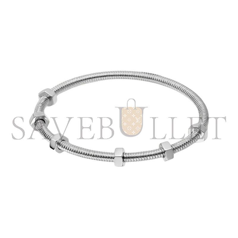CARTIER  ÉCROU DE CARTIER PLATINUM BRACELET B6049600